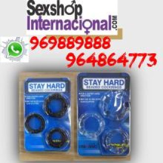 anillos kit retarda-engrosa-prolonga la eyaculacion-de silicona-stay hard-sexshop lima 971890151